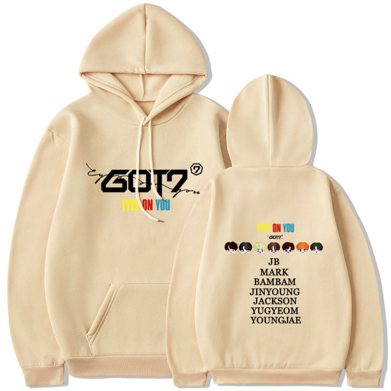 Women's hoodie with unique GOT7 design and comfortable fit Lisslune