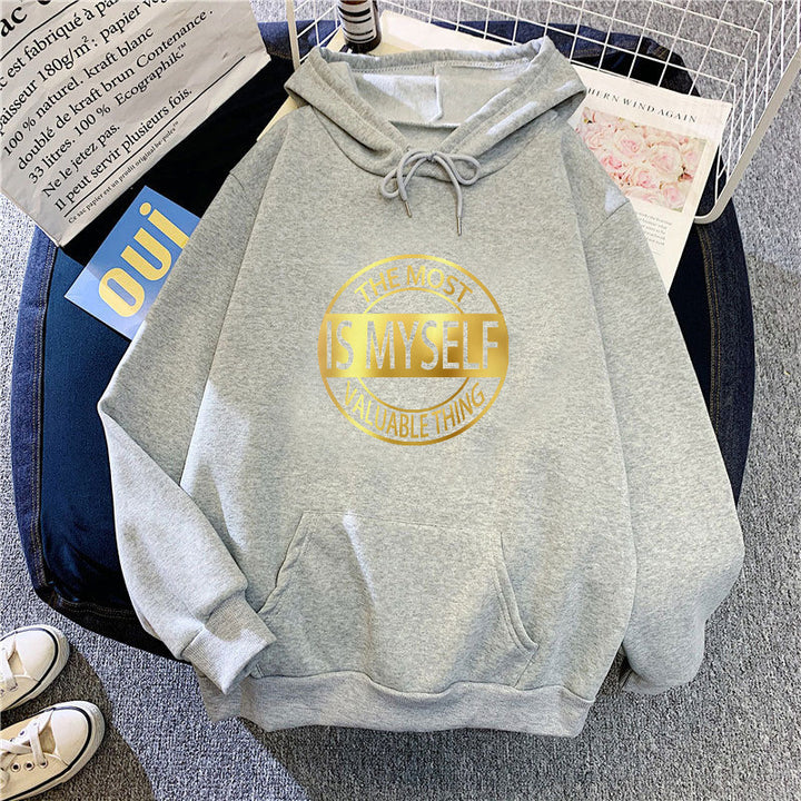 Women's hoodie with inspiring lettering Lisslune