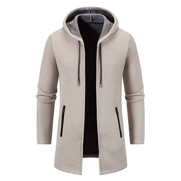 Men's fashionable transitional jacket with high collar Lisslune
