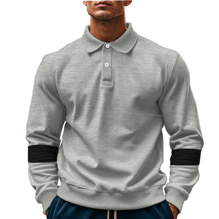 Men's casual polo shirt with breathable fabric and practical details Lisslune