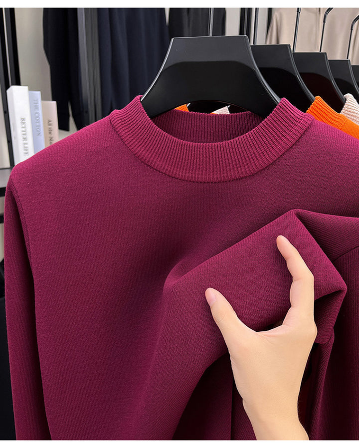 Men's Elegant Crew Neck Sweater made of high-grade cotton Lisslune