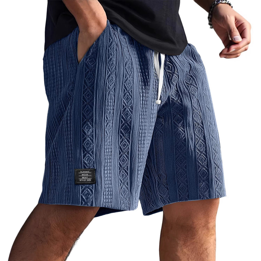 Men's Stylish Leisure Pants in Casual Knit Design Lisslune