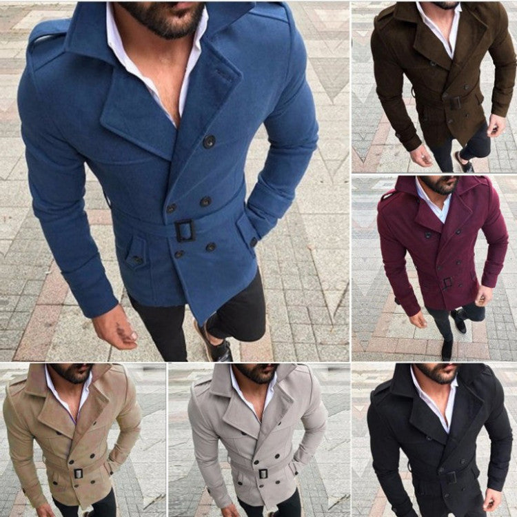 Men's stylish, tailored designer coat Lisslune