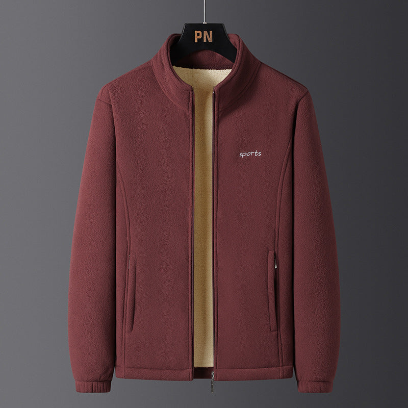 Men's fleece jacket with cozy inner lining Lisslune