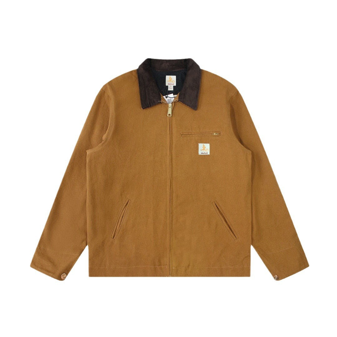 Men's robust work jacket with high-quality fleece lining Lisslune