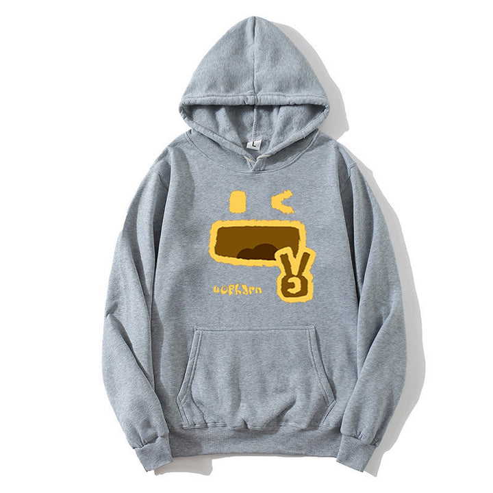 Women's hoodie with creative emoji design Lisslune