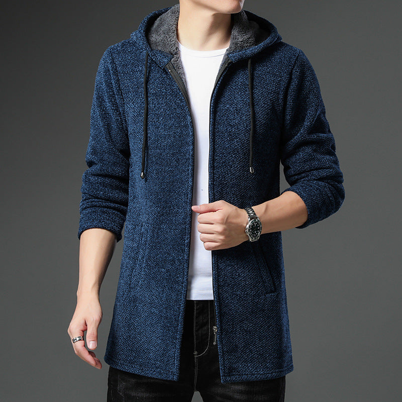 Men's urban leisure jacket with hood Lisslune