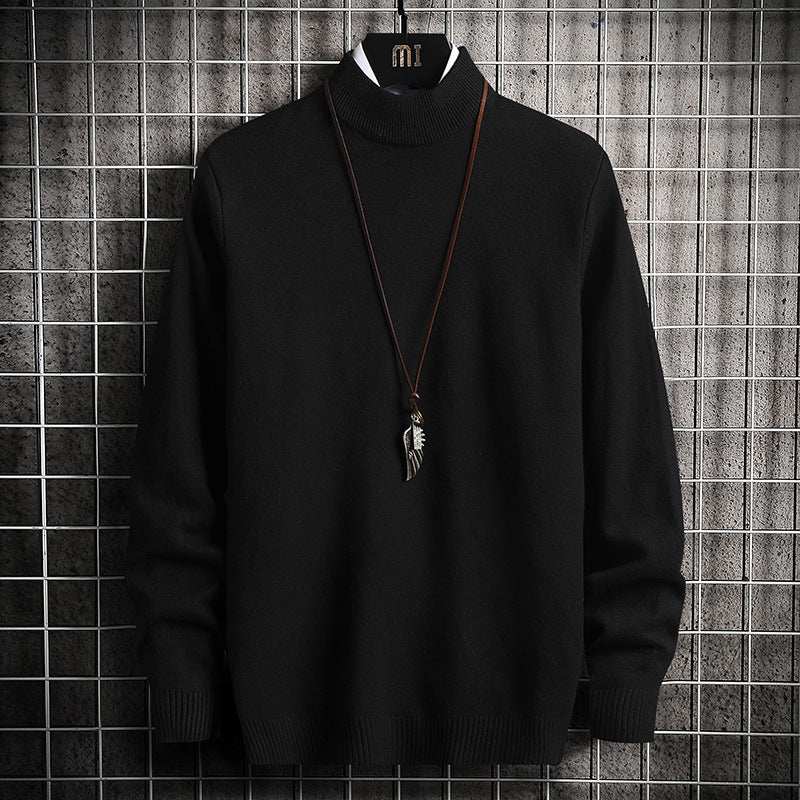 Men's turtleneck sweater made of soft knit quality Lisslune