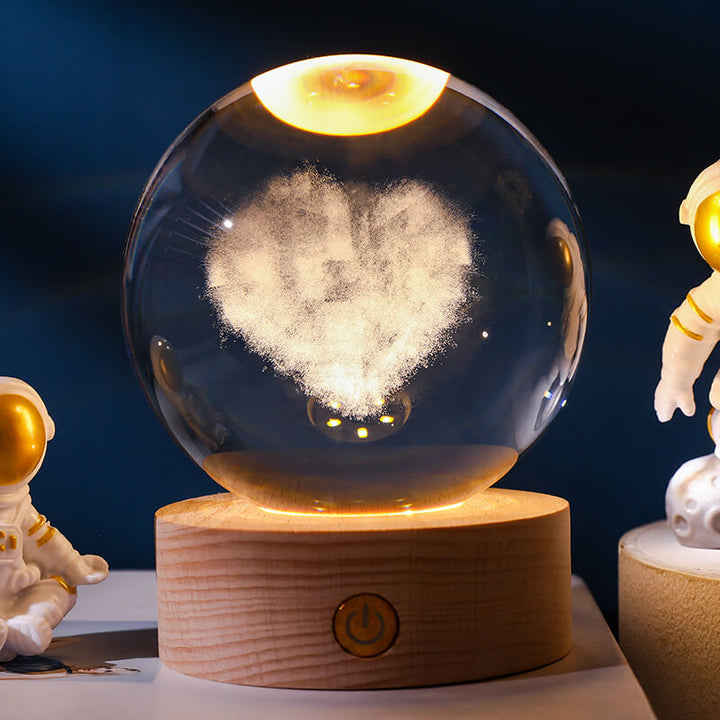 Lisslune | Crystal Ball Night Light