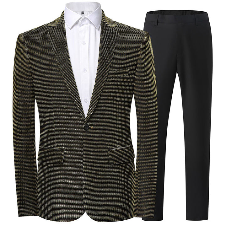 Men's festive and elegant sequin suit Lisslune