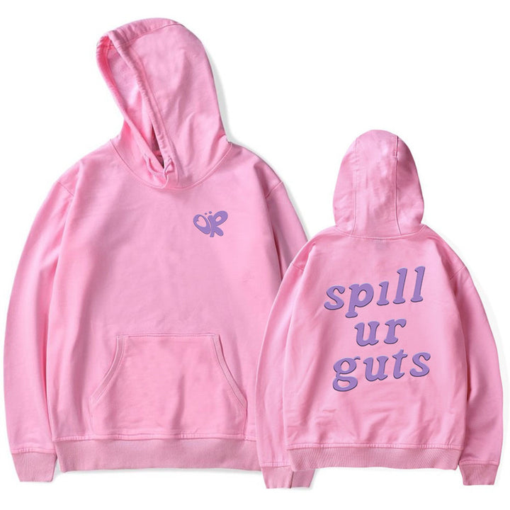 Women's hoodie with casual lettering and comfortable fit Lisslune
