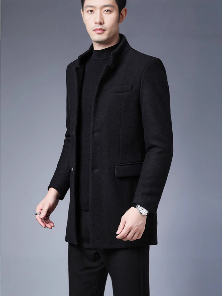 Men's elegant wool coat Lisslune