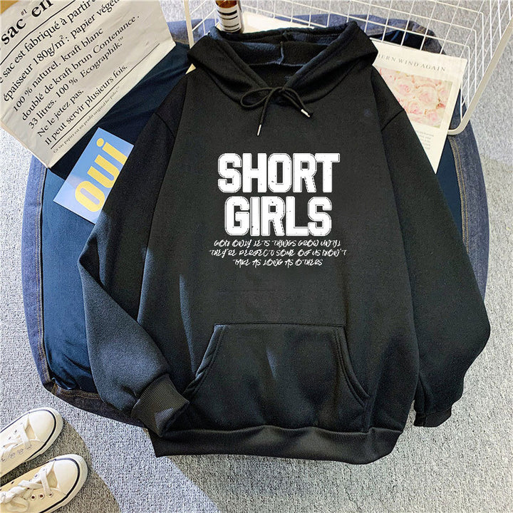 Women's hoodie with eye-catching lettering Lisslune