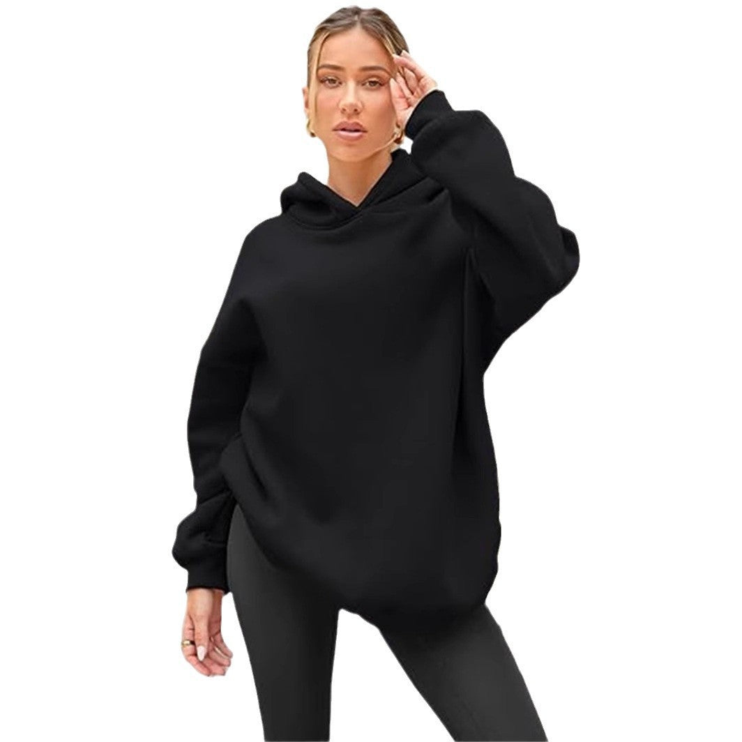 Women's hoodie sweatshirt with inspiring print and comfortable fit Lisslune