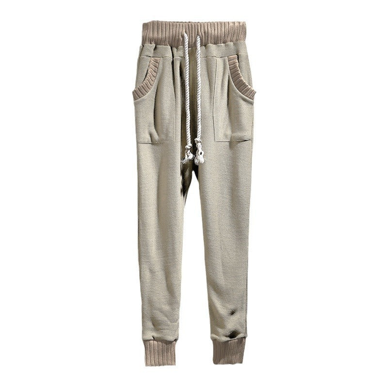Men's sporty jogging pants with comfortable side pockets and elastic waistband Lisslune