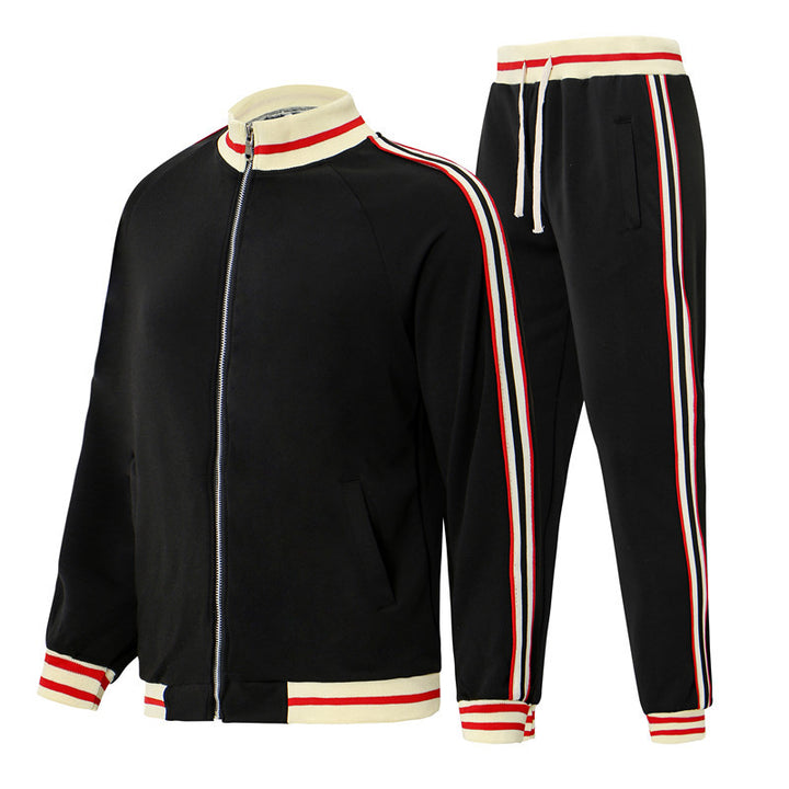Men's sporty tracksuit with modern design and functional details Lisslune