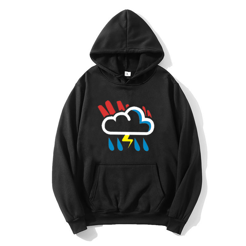 Women's hoodie with cheerful weather motif Lisslune