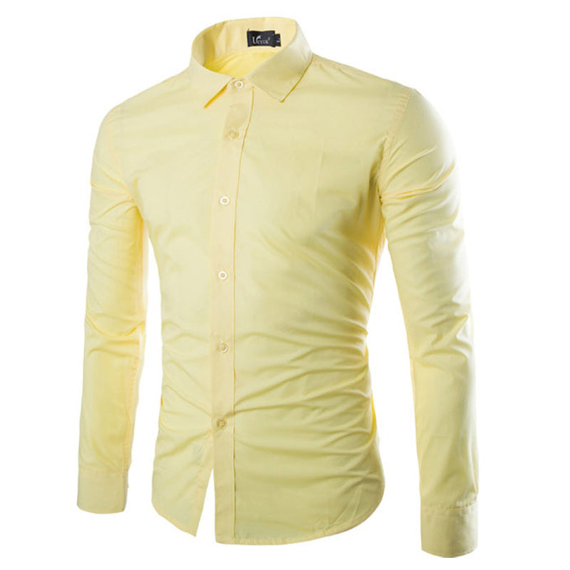 Men's elegant long sleeve shirt Lisslune