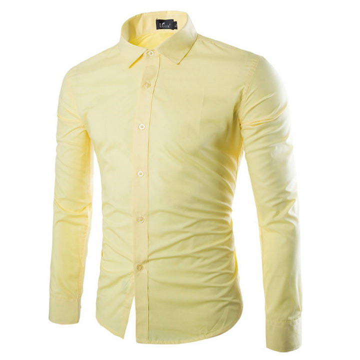 Men's elegant long sleeve shirt Lisslune
