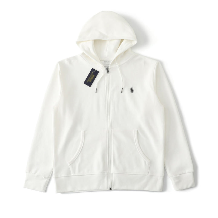 Women's hooded jacket with full zip and side pockets Lisslune