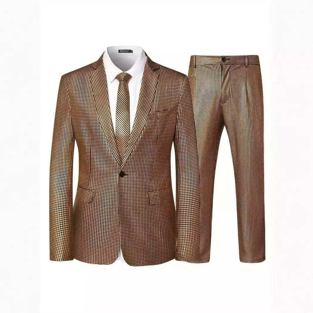 Men's Sparkling Suit Set Lisslune