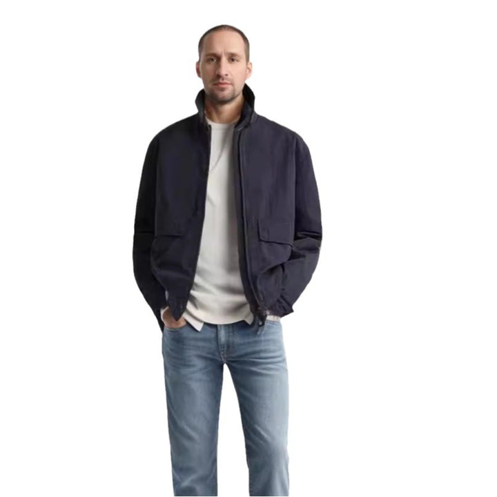 Men's casual jacket with practical pockets and modern cut Lisslune