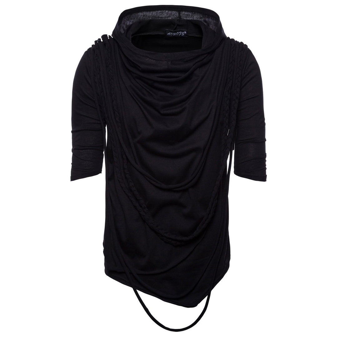 Men's hoodie with innovative design and unique draping Lisslune