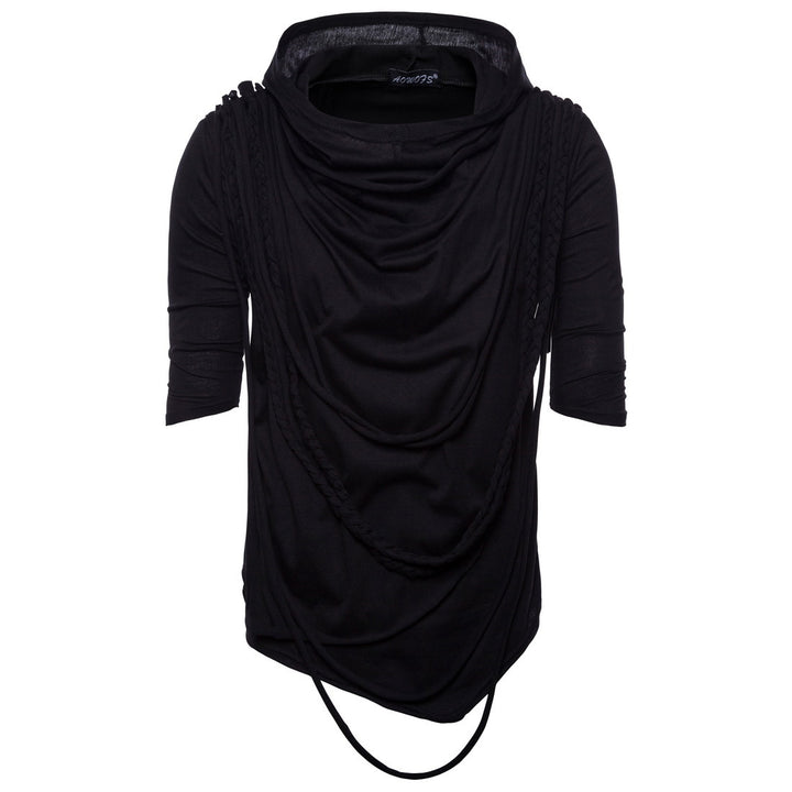 Men's hoodie with innovative design and unique draping Lisslune