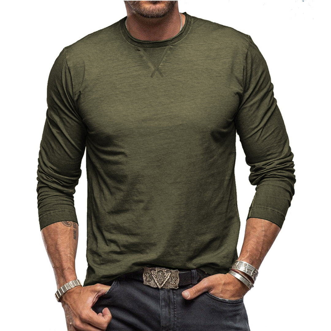 Men's Sports Long Sleeve Shirt Lisslune