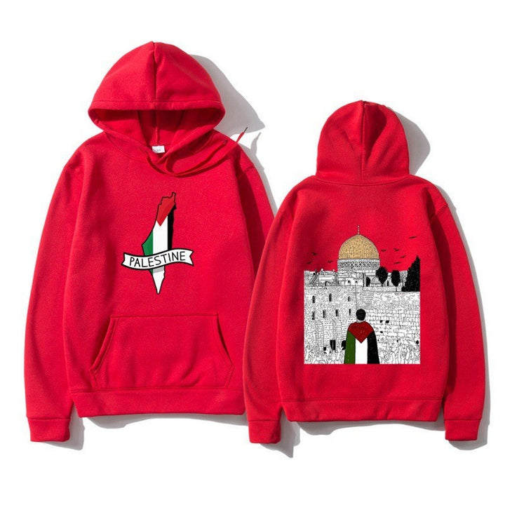 Women's hoodie with cultural motif and unique graphic design Lisslune