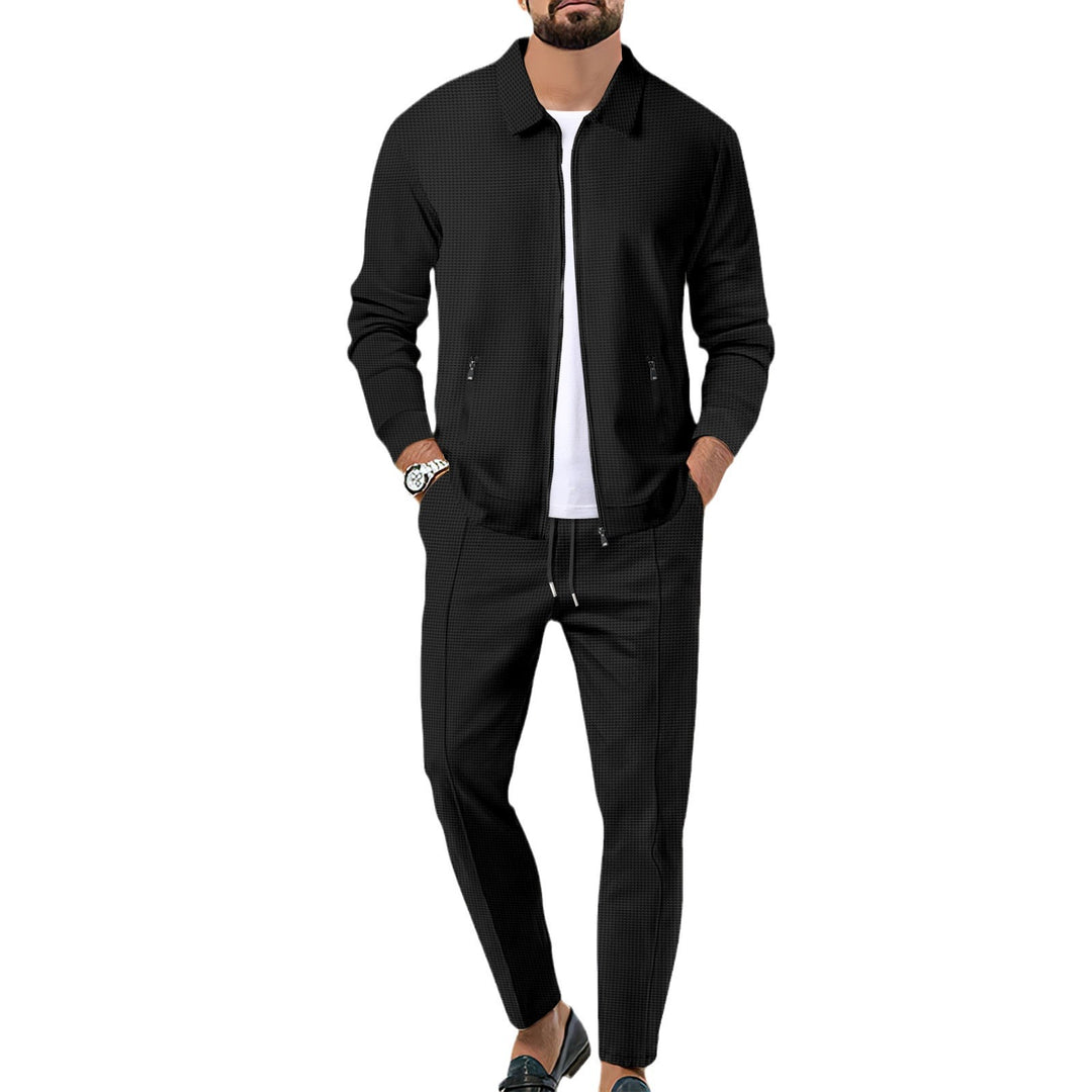 Men's Sporty Transitional Set with Fashionable Cut Lisslune