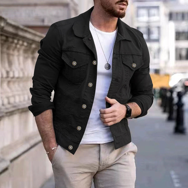 Men's Jeans Jacket Lisslune