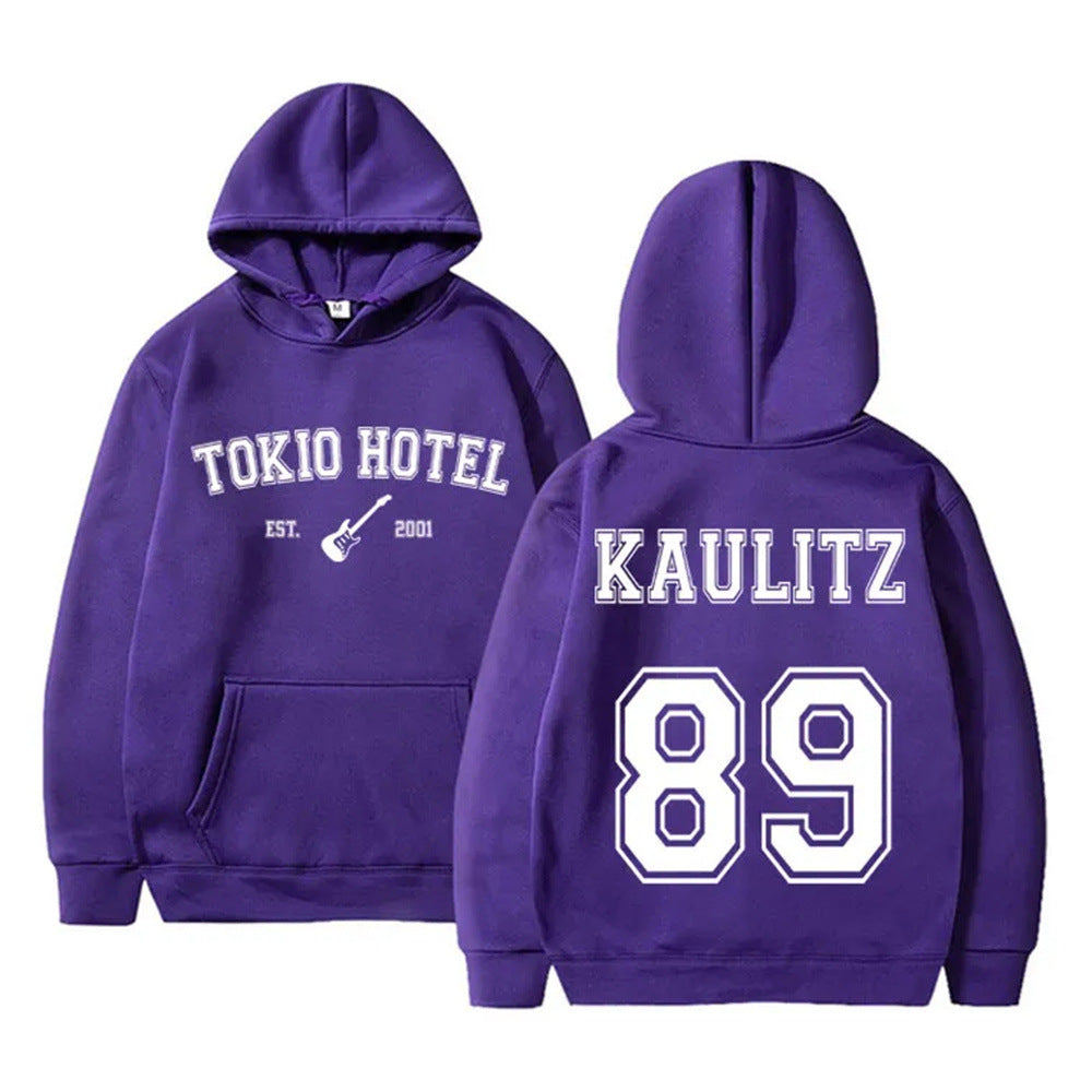 Women's hoodie with modern band design and comfortable fit Lisslune