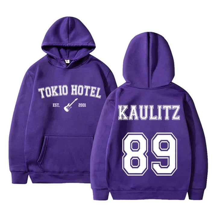 Women's hoodie with modern band design and comfortable fit Lisslune