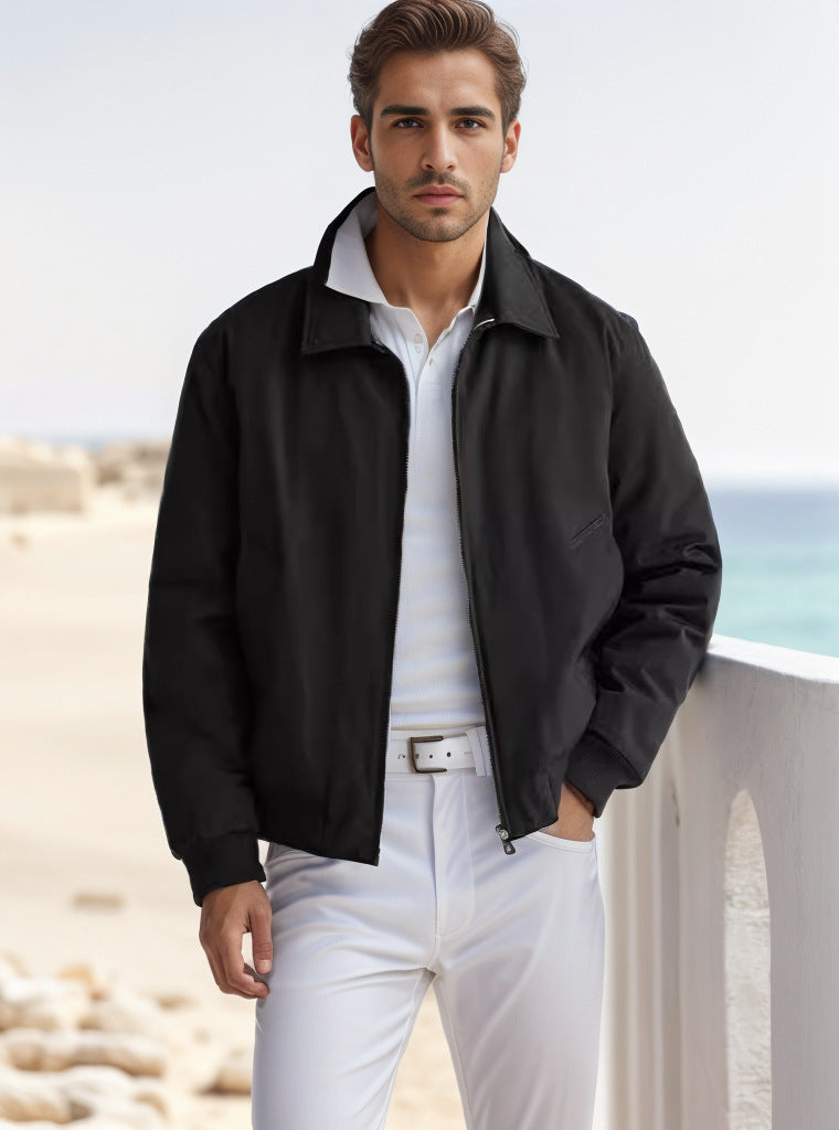 Men's lightweight transitional jacket in sporty cut Lisslune