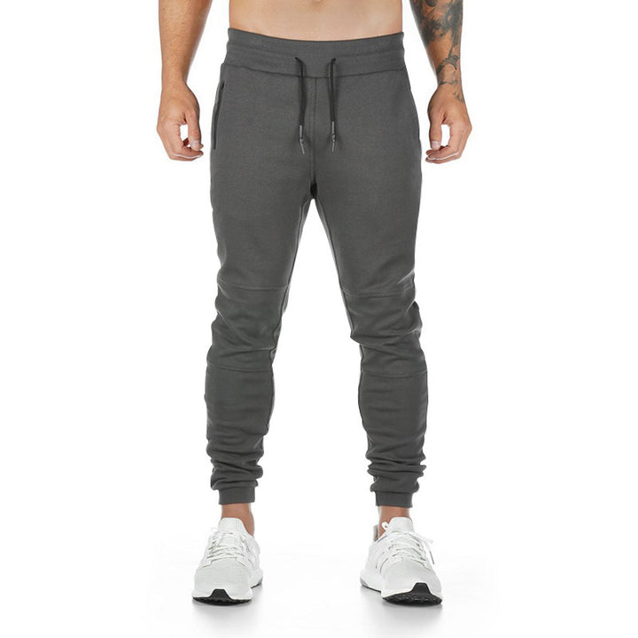 Men's sporty jogging pants with modern side pockets and elastic waistband Lisslune