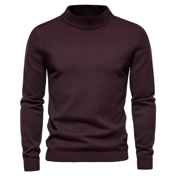 Men's elegant turtleneck sweater made of fine wool Lisslune