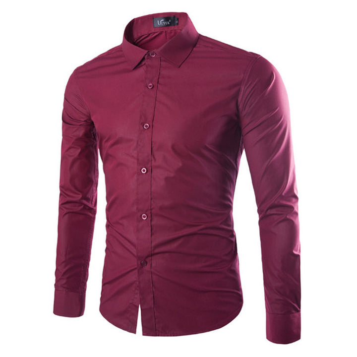 Men's elegant long sleeve shirt Lisslune