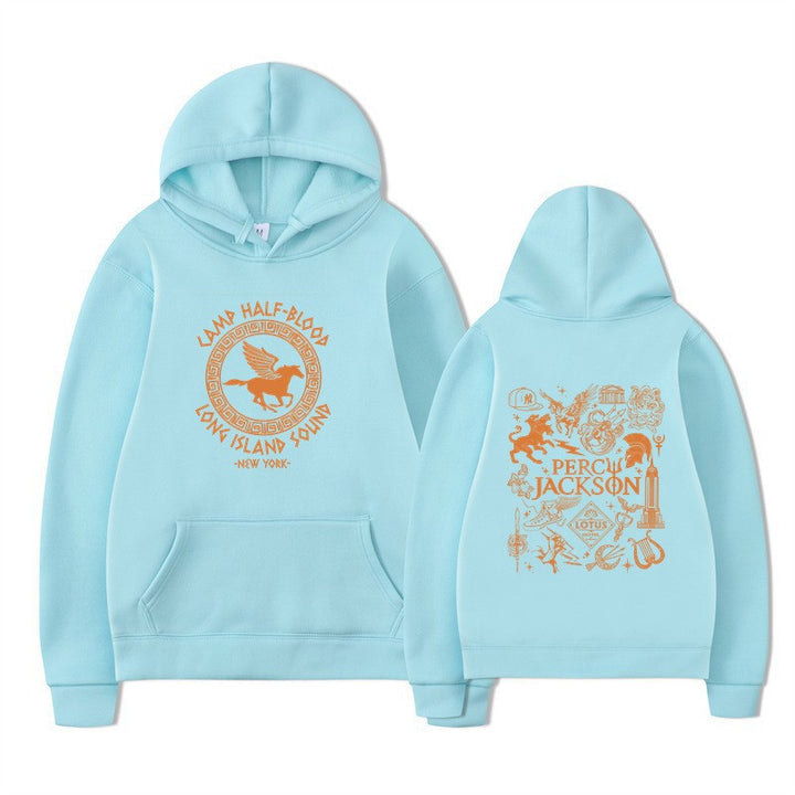 Women's hoodie with artistic mythology print Lisslune