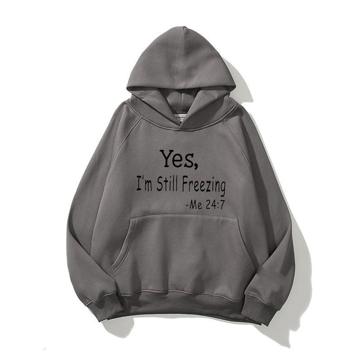 Women's hoodie with motivational quote and comfortable fit Lisslune