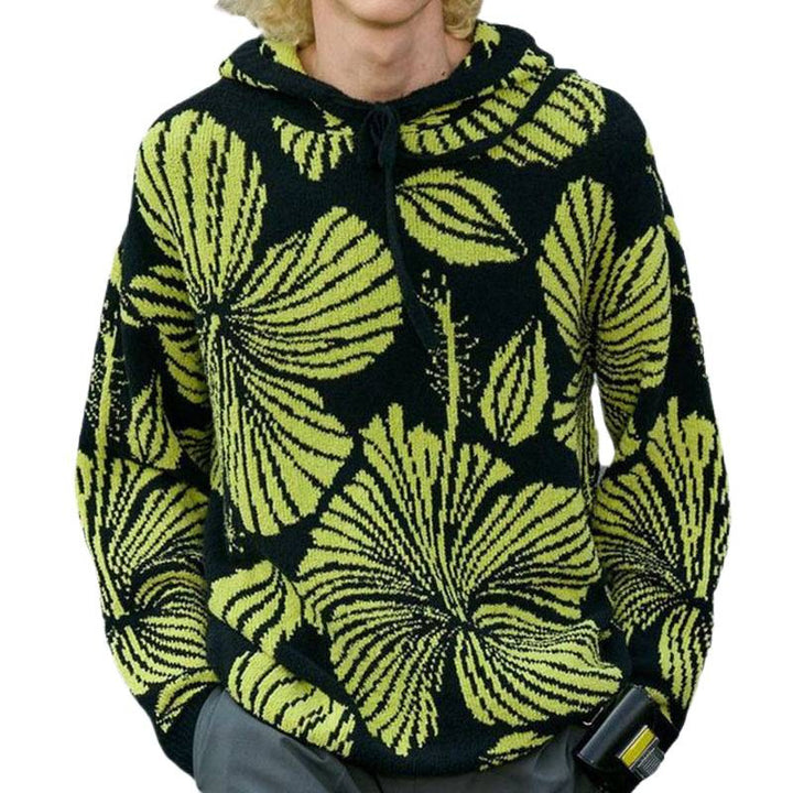 Unisex hoodie with unique floral design Lisslune
