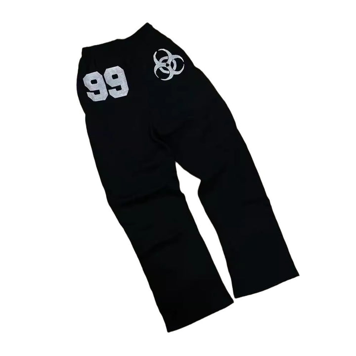 Women's sweatpants with urban biohazard design and comfortable fit Lisslune