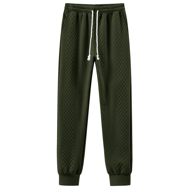Men's comfortable sweatpants with innovative structural design and adjustable waistband Lisslune