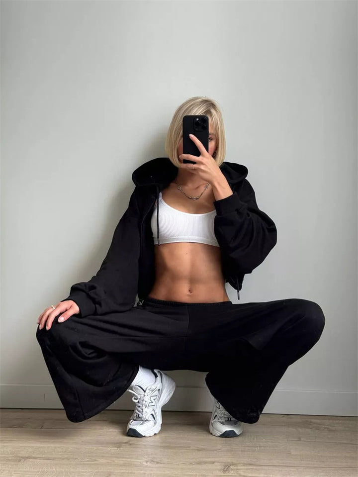 Women's Oversized Casual Hoodie with Loose Fit and Deep Pockets Lisslune