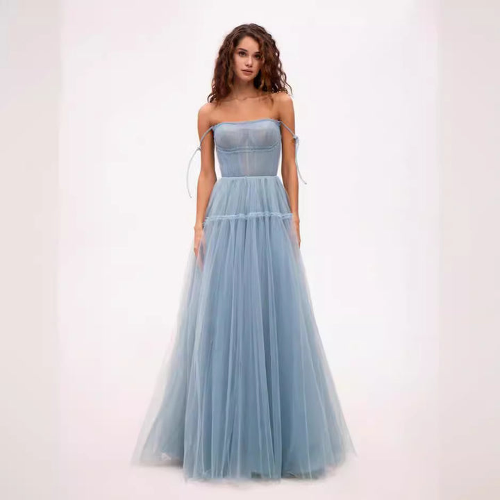 Ladies evening dress made of the finest tulle from Lisslune