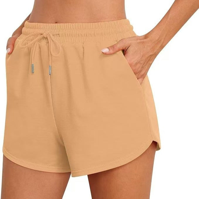 Damen Freizeithosen im lässigen Schnitt mit elastischem Bund und seitlichen Taschen Lisslune