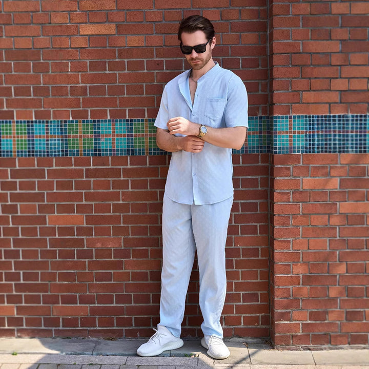 Men's elegant and comfortable leisure suit combination Lisslune