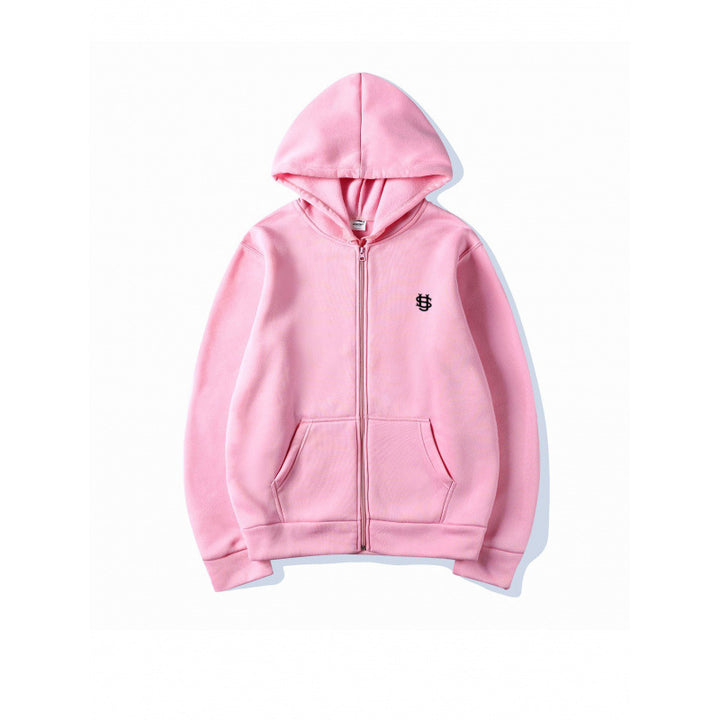 Women's hooded jacket with full zip and practical kangaroo pockets Lisslune