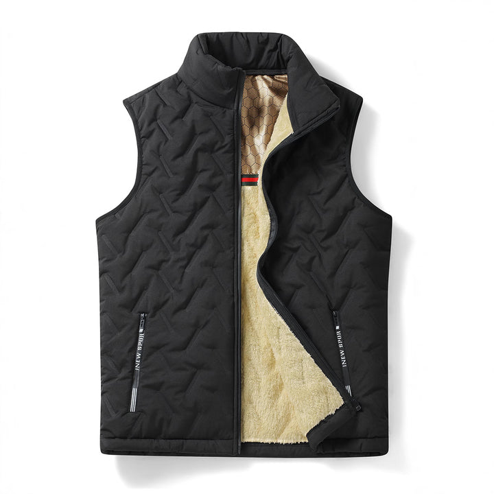 Men's Insulated Fleece Vest Lisslune