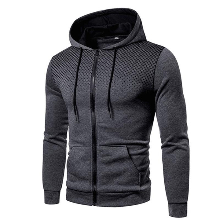 Men's Sporty Hoodie with Breathable Mesh Structure Lisslune